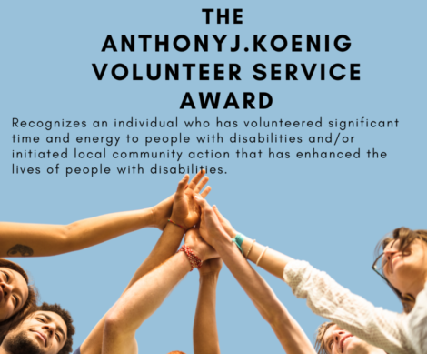 Anthony Koenig volunteer award